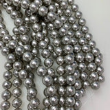 10mm Shell Pearl - Light Grey