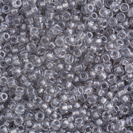 M8-0242  Sparkle Pewter Lined Crystal