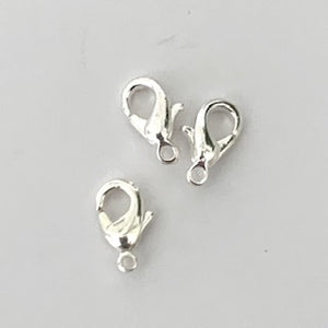 12mm Lobster Claw - Silver colour