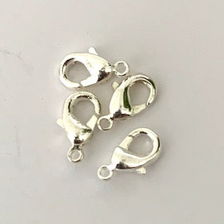 15mm Lobster Claw - Silver colour