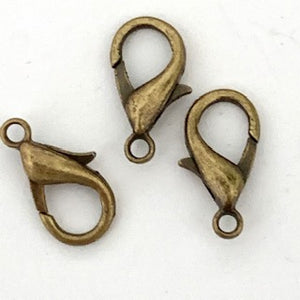 22mm Lobster Claw - Antique Brass