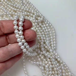 6mm Shell Pearl - Classic White