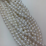 8mm Shell Pearl - Classic White