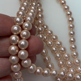 8mm Shell Pearl - Soft Gold Peach