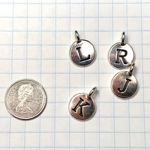 Tierra Cast Alphabet Charms - Letter A