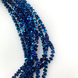 Haematite - Plated - Blue Metallic Colour