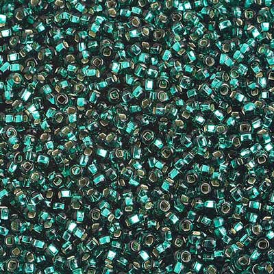 PR10 01304  Silver Lined Teal Green