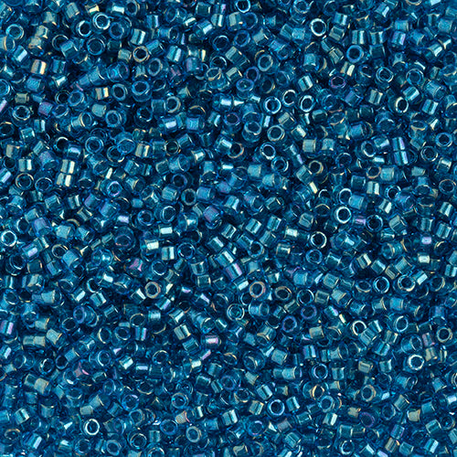 DB 2385  Fancy Lined Blue Zircon