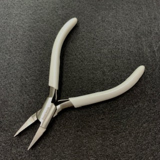 Flat Nose Box Joint Plier with spring