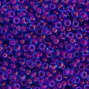 M8-0352  Aqua Fuchsia Lined Lustre