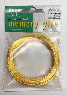 Memory Wire - Gold Tone
