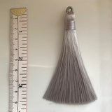 Tassel  -  Light Silver