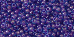 T11-252  Inside Colour Aqua/Purple Lined