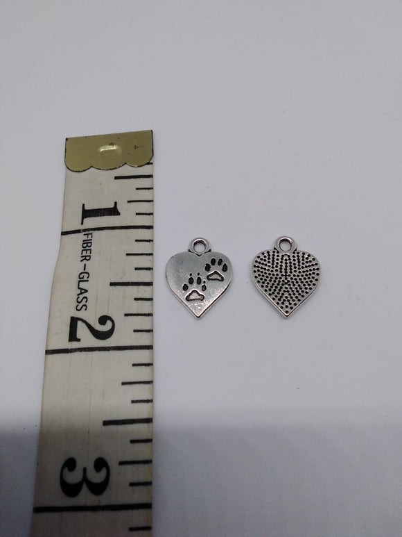 Heart with Paw Prints