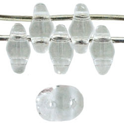 SD0003  Super Duo bead - Crystal