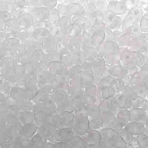 SDM0003  Super Duo bead - Crystal Matte