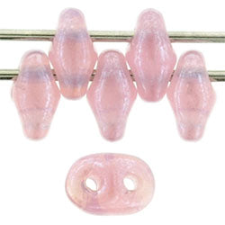 SD1010  Super Duo bead - Lustre Milky Pink