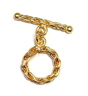 Toggle Clasp - F3441-G Twisted chain